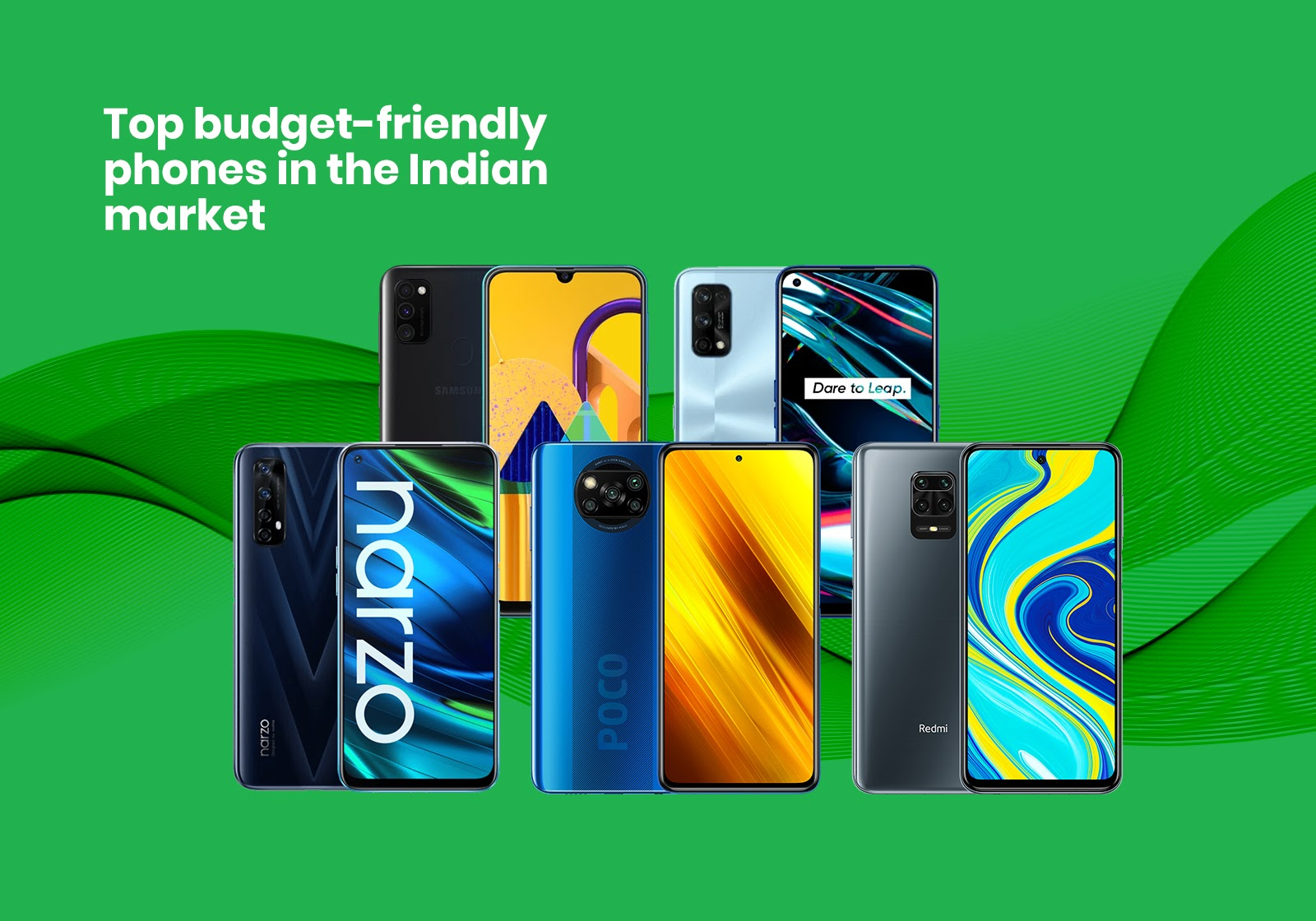 Top budget-friendly phones in the Indian market